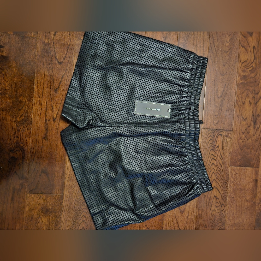 Faux Leather BCBG shorts